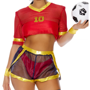 Goals Sexy Soccer Player Costume