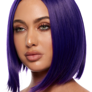 Purple Lob Wig