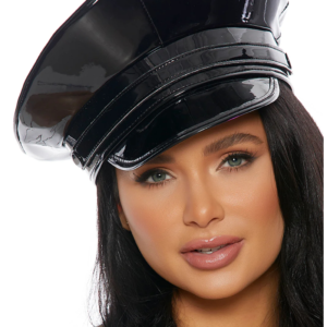 Metallic Cop Hat