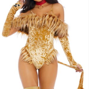 A Scaredy Lion Sexy Movie Character Costume