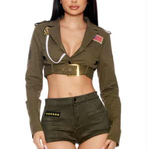 Command Attention Sexy Military Costume